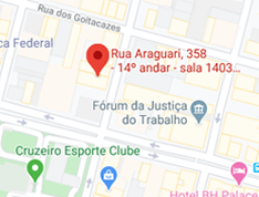 Mapa da unidade Belo Horizonte – MG 