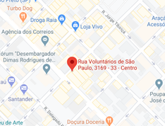 Mapa da unidade São José do Rio Preto – SP 